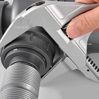 Adjustable Spanner Reliable Tool Silver Dismounting Installing Short handle Wrench Wide Jaw Opening High quality