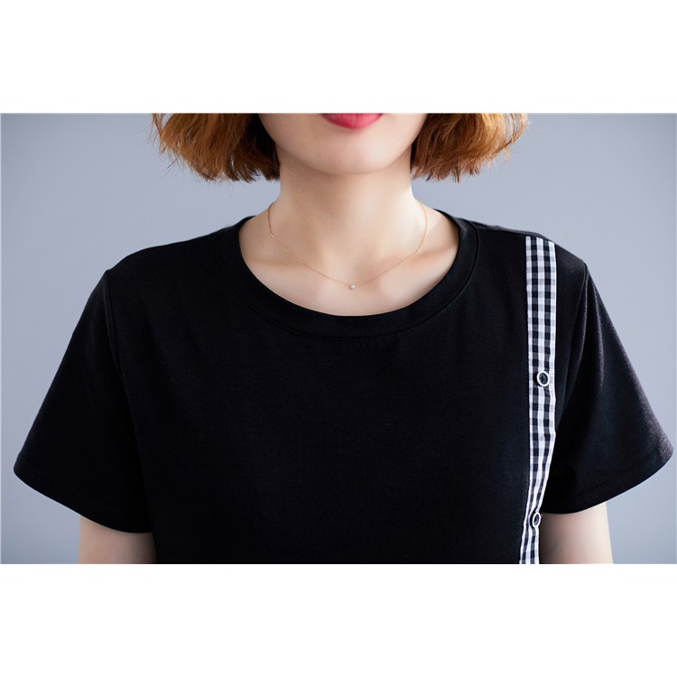 Váy Bầu Đẹp Thiết Kế Mùa Hè Váy Bầu Cotton Pha Kẻ Sọc, mềm mại, thoáng mát