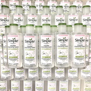 Nước tẩy trang Simple 200ml-400ml