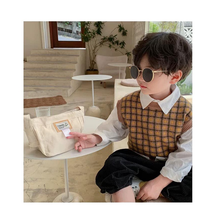 Túi vải FASHION Hàn Quốc siêu cute phù hợp bé trai bé gái