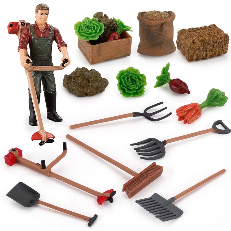 BỘ ĐỒ CHƠI MÔ HÌNH PHỤ KIỆN/ TRANG TRÍ NÔNG TRẠI CAO CẤP