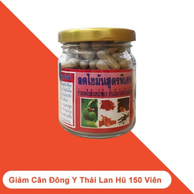 GIẢM CÂN KHỬ MỠ ĐÔNG Y THÁI LAN 150 VIÊN