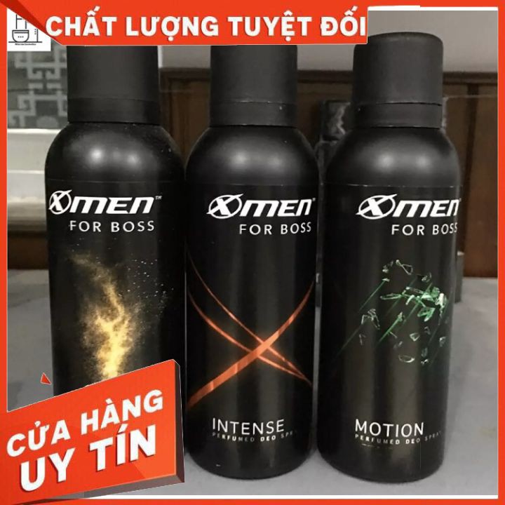 [chính hãng] xịt khử mùi toàn thân Xmen For Boss 150ml đủ màu ngăn mồ  hôi khử mùi cơ thể,mùi thơm mạnh mẽ giữ hương lâu