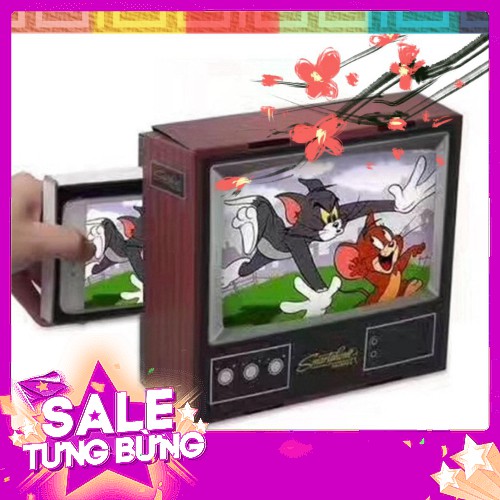 ''HANG  SIÊU BẤT NGỞ Hộp kính 3D TV phóng to màn hình điện thoại 20 * 7,7 * 18 cm GIẢM GIÁ MỚI VE