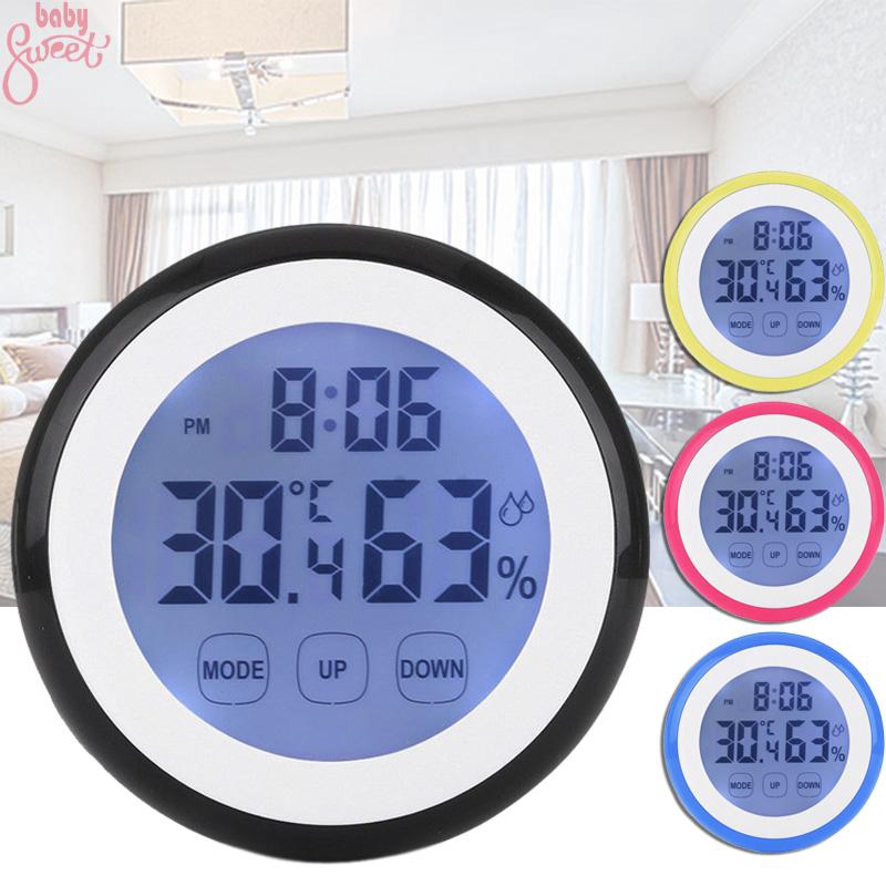 Máy Đo Nhiệt Độ Độ Ẩm Kỹ Thuật Số Thời Gian Chính Xác Cao Mới +/-1C