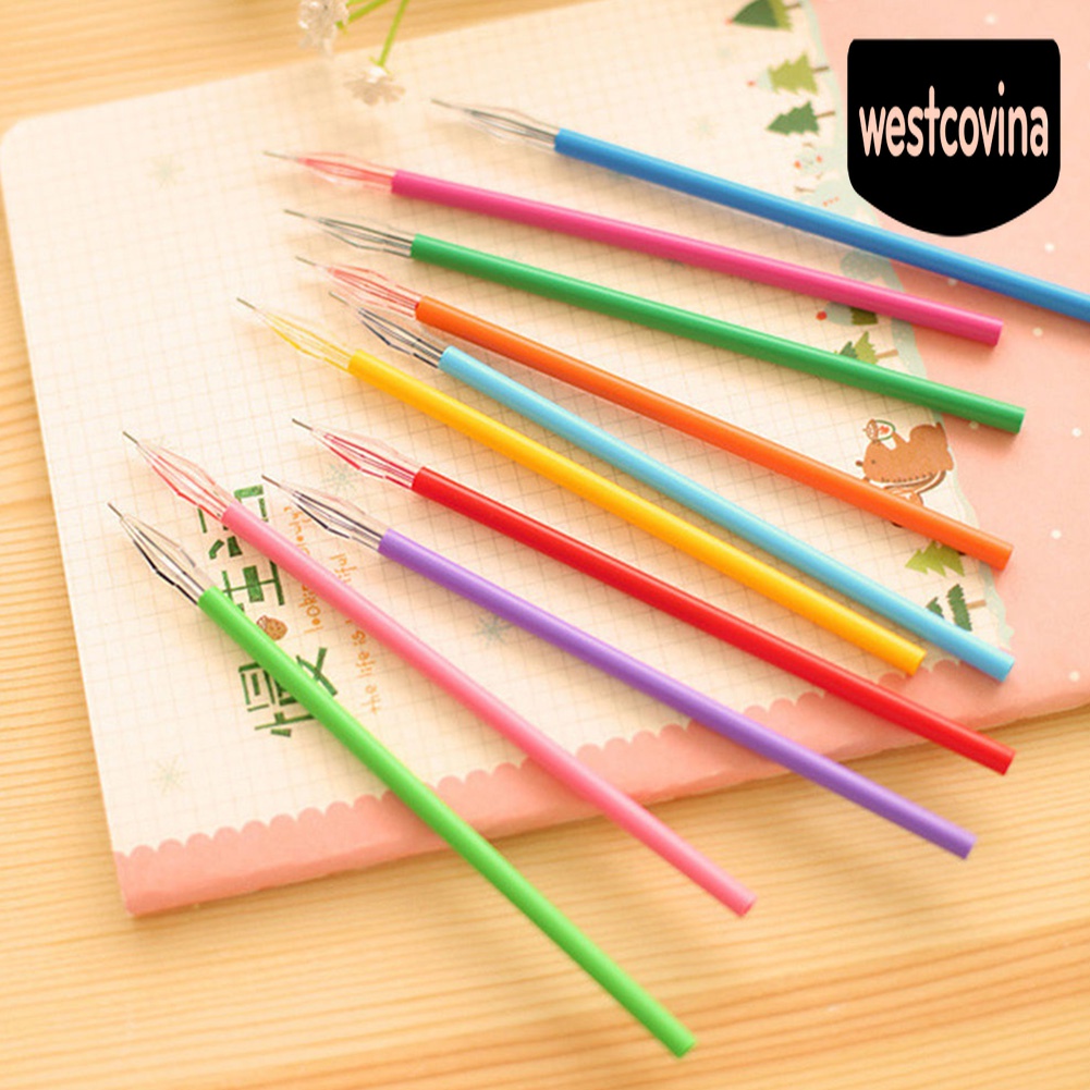 Phương Tây✎Set 12 Bút Mực Nhiều Màu Sắc