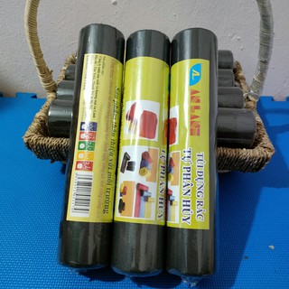 Túi đựng rác tự hủy sinh học/gói hàng/vừa xô to 20 lít/kích thước 53*63cm*0,5kg