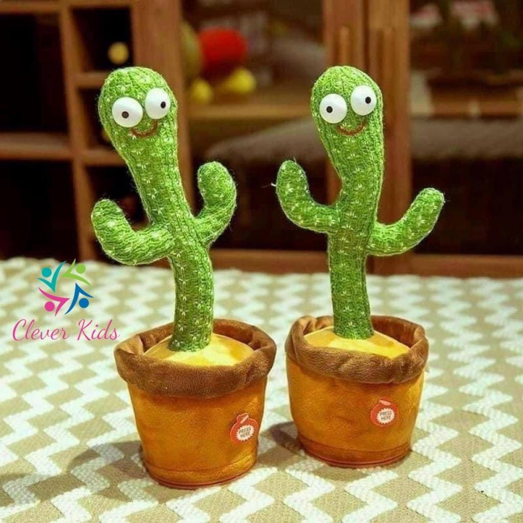 Xương Rồng Nhảy Múa Cây Xương Rồng Nhại Tiếng Phát nhiều bài hát Tiếng việt vui nhộn Sạc Usb có đèn led