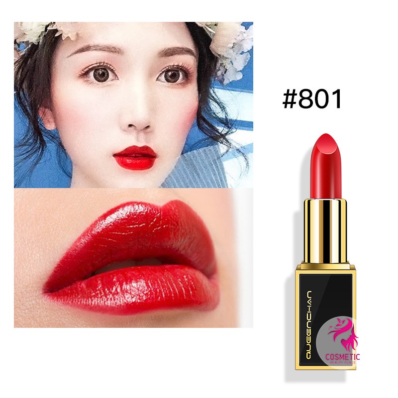 Son Thỏi QUEENCHAN Dưỡng Ẩm Lâu Trôi Vỏ 2 Màu Sang Chảnh P20 | BigBuy360 - bigbuy360.vn