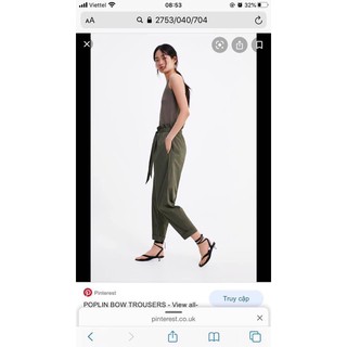 Quần baggy Zara