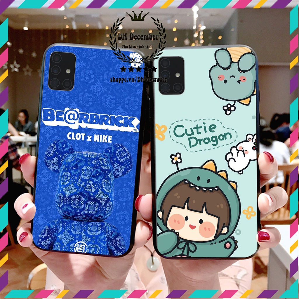 Ốp lưng Samsung A51 / A71 in hình 3D lucky, gấu Beer xinh xắn - KHÔNG NÊN BỎ LỠ