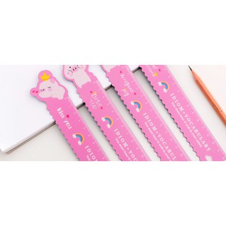 Thước mềm 15cm hình cute phô mai que