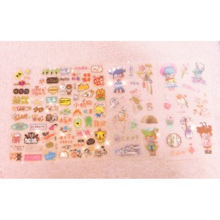 Set 4 Miếng Dán Sticker Hình Tiên Nữ Nanci & Hoạt hình dễ thương 🌸