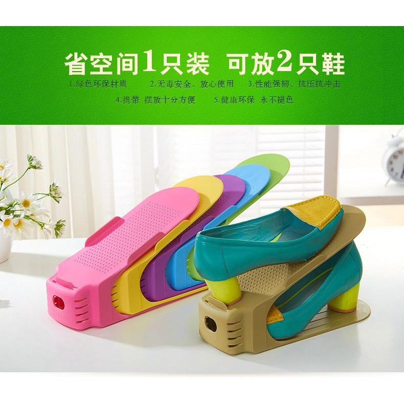 Combo 5 chiếc Kệ để giày dép thông minh- Kệ để giày dép thu nhỏ