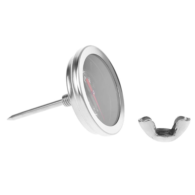 Nhiệt Kế Đo Nhiệt Độ Lò Nướng BBQ 50~350 Bằng Thép Không Gỉ°C100 đến 700°F