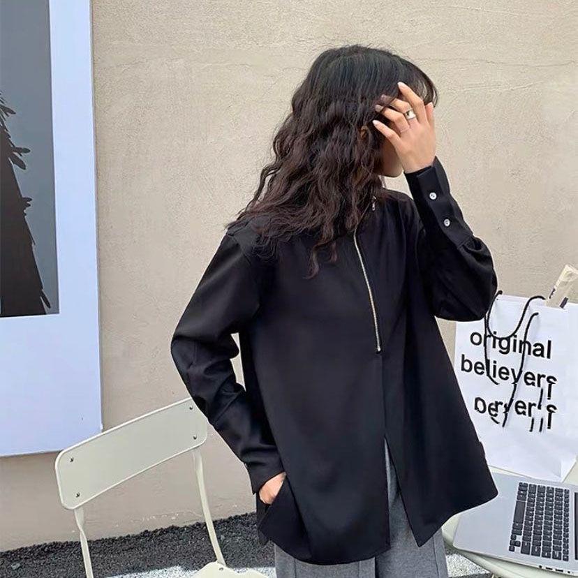 ✸Áo sơ mi trắng tay dài cổ đứng 2021 | BigBuy360 - bigbuy360.vn