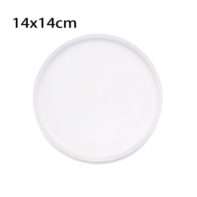 Khuôn Silicon Làm Khay Hình Tròn Các Cỡ 13cm