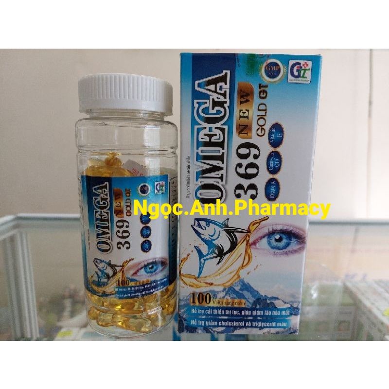 Dầu cá Omega 369 New Gold GT