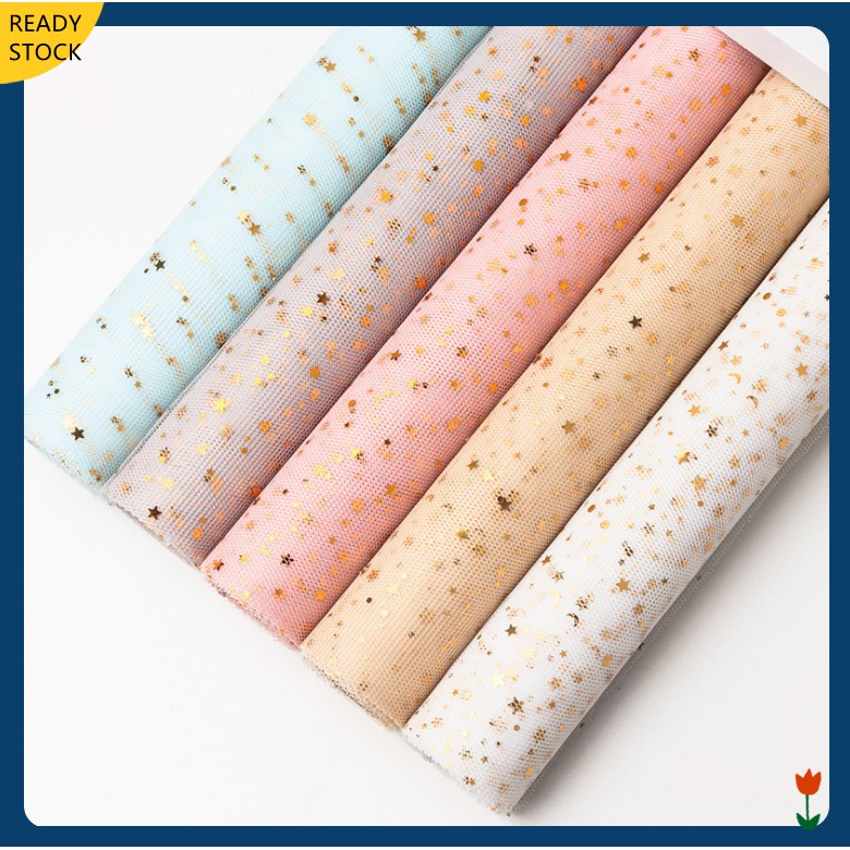 1 Cuộn Lưới Gói Kẹo Mút / Hoa 70CM Phong Cách Hàn Quốc diy