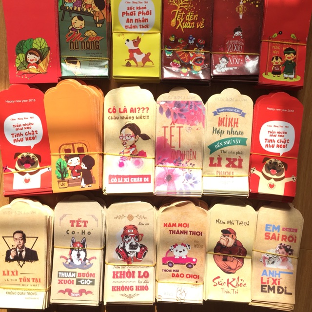 Combo lì xì tết