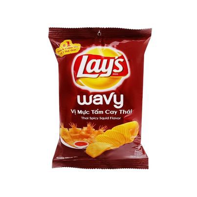 Bánh snack lays vị tẩm mực cay thái - giá sỉ