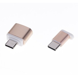 Đầu chuyển đổi từ cổng Micro USB sang USB-C Type-C + USB OTG
