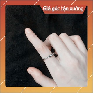 Nhẫn thiết kế đơn giản phong cách retro nhẹ nhàng cho nữ