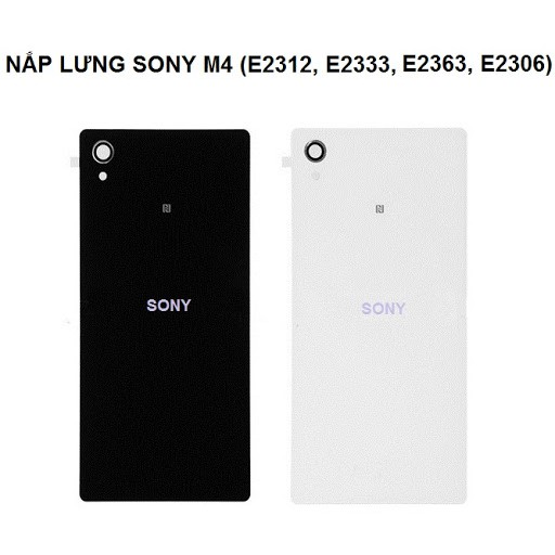 Nắp lưng Sony M4