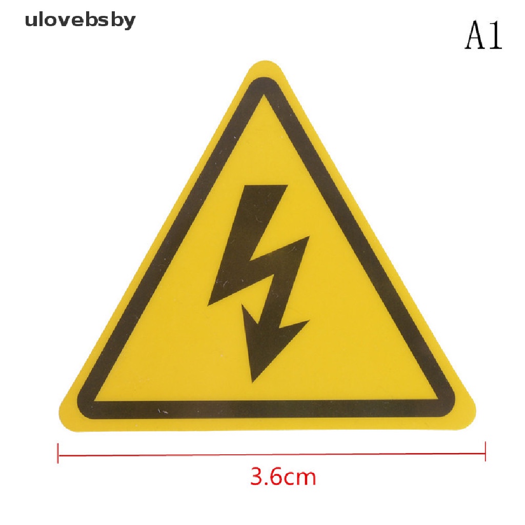 Bộ 2 Miếng Dán Cảnh Báo Điện Áp Cao Danger An Toàn