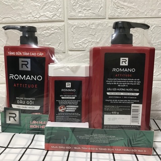 DẦU GỘI ĐẦU ROMANO (180g - 650g)