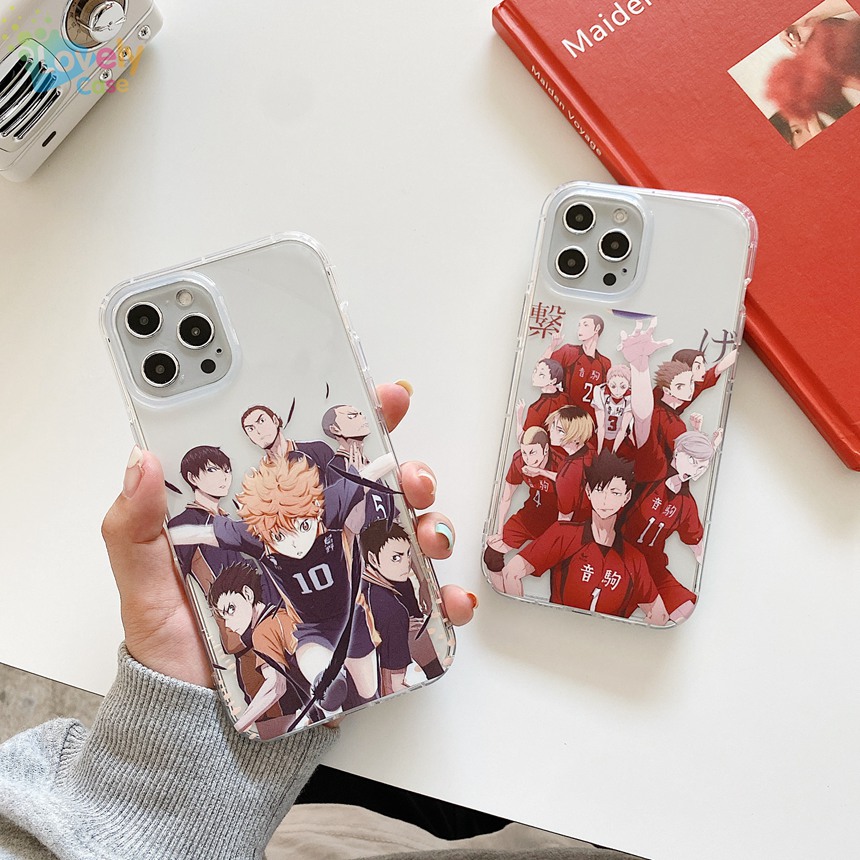 Ốp Điện Thoại Mềm Trong Suốt In Hình Anime Bóng Chuyền Cho Xiaomi Mi Poco X3 Nfc Redmi 9t 9a Note 9s Note 9 Pro Note 8 7 5 Pro