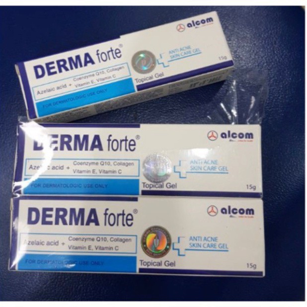 Kem Giảm Mụn Ngừa Thâm Trứng Cá, Mụn Ẩn, Mụn Đầu Đen, Derma Forte, Hàng Chính Hãng, Full VAT, Mẫu Mới Nhất 2022 - 15g 5.