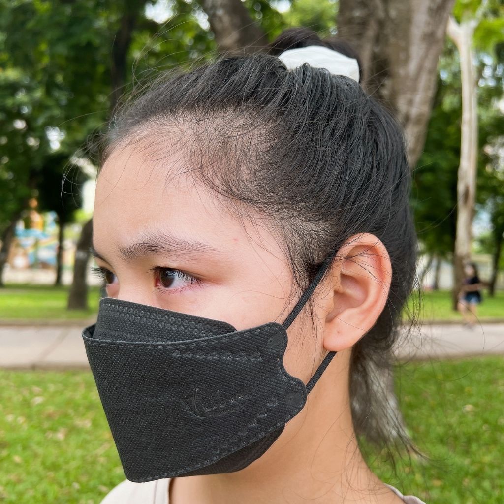 Khẩu trang KF94 4 lớp kháng khuẩn, 4d mask Hàn Quốc chống bụi mịn set 50 chiếc Xalamask