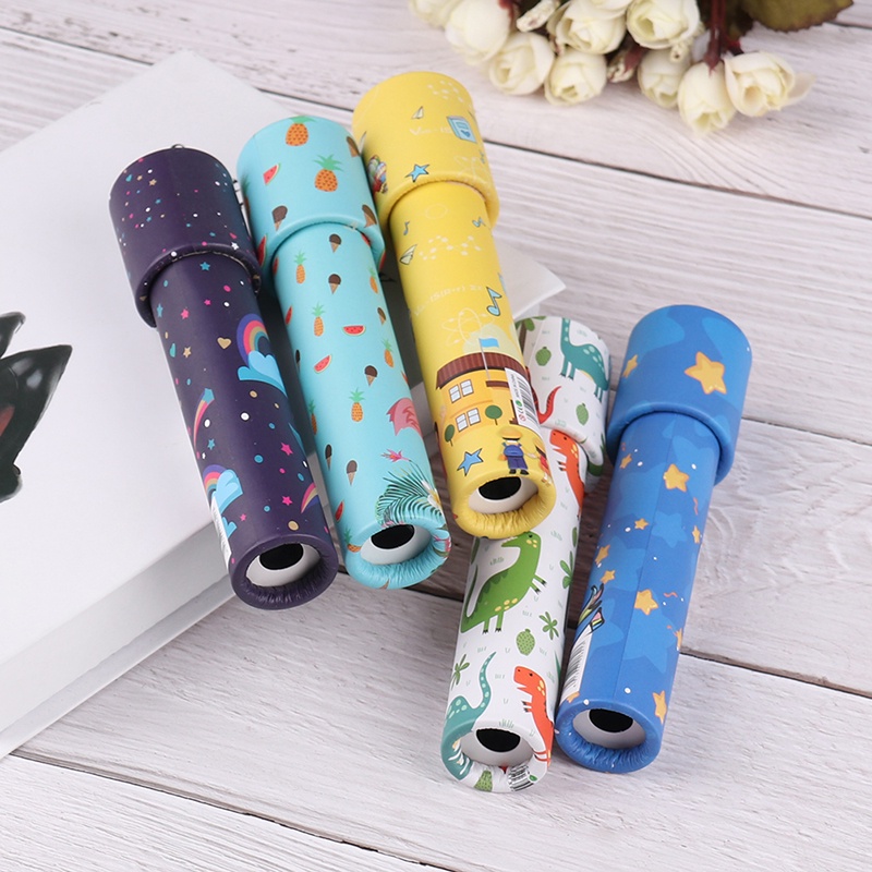 Đồ Chơi Kính Vạn Hoa Xoay Tròn Giáo Dục Kích Thích Trí Thông Minh Cho Bé