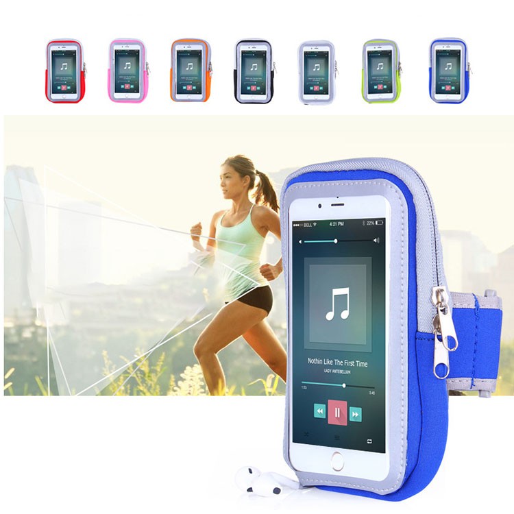 Bao điện thoại đeo tay ( nhiều ngăn ) khi tập thể thao