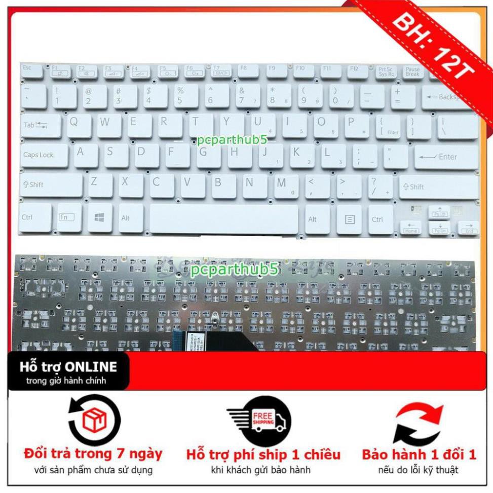 ⚡Bàn phím laptop Sony SVF142C1WW,SVF1421QSGW,SVF1421QSGB