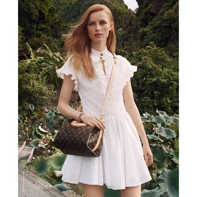 Túi si da thật LV trống