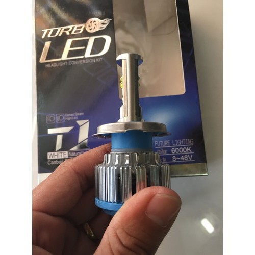 bóng Đèn pha LED turbo t1 gắn các loại xe