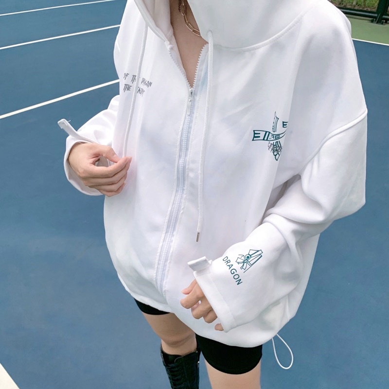 Áo Khoác Hoodie Zip Trống Đồng Local Brand Chính Hãng Cinder, Áo Khoác Jacket Trống Đồng Form Rộng Unisex Vải PC Cao Cấp