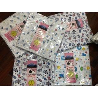 Tã vuông cho bé sơ sinh loại đẹp (5 chiếc)