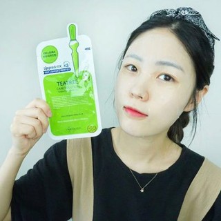 Lẻ miếng Mặt Nạ Trà Xanh Mediheal Teatree Care Solution Essential Mask