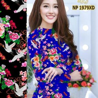 Vải áo dài mặc Tết
