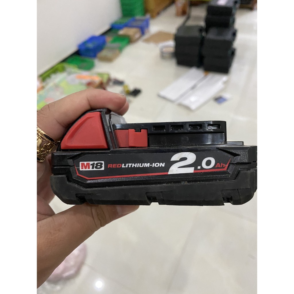 Vỏ mạch pin zin bãi Milwaukee M18.