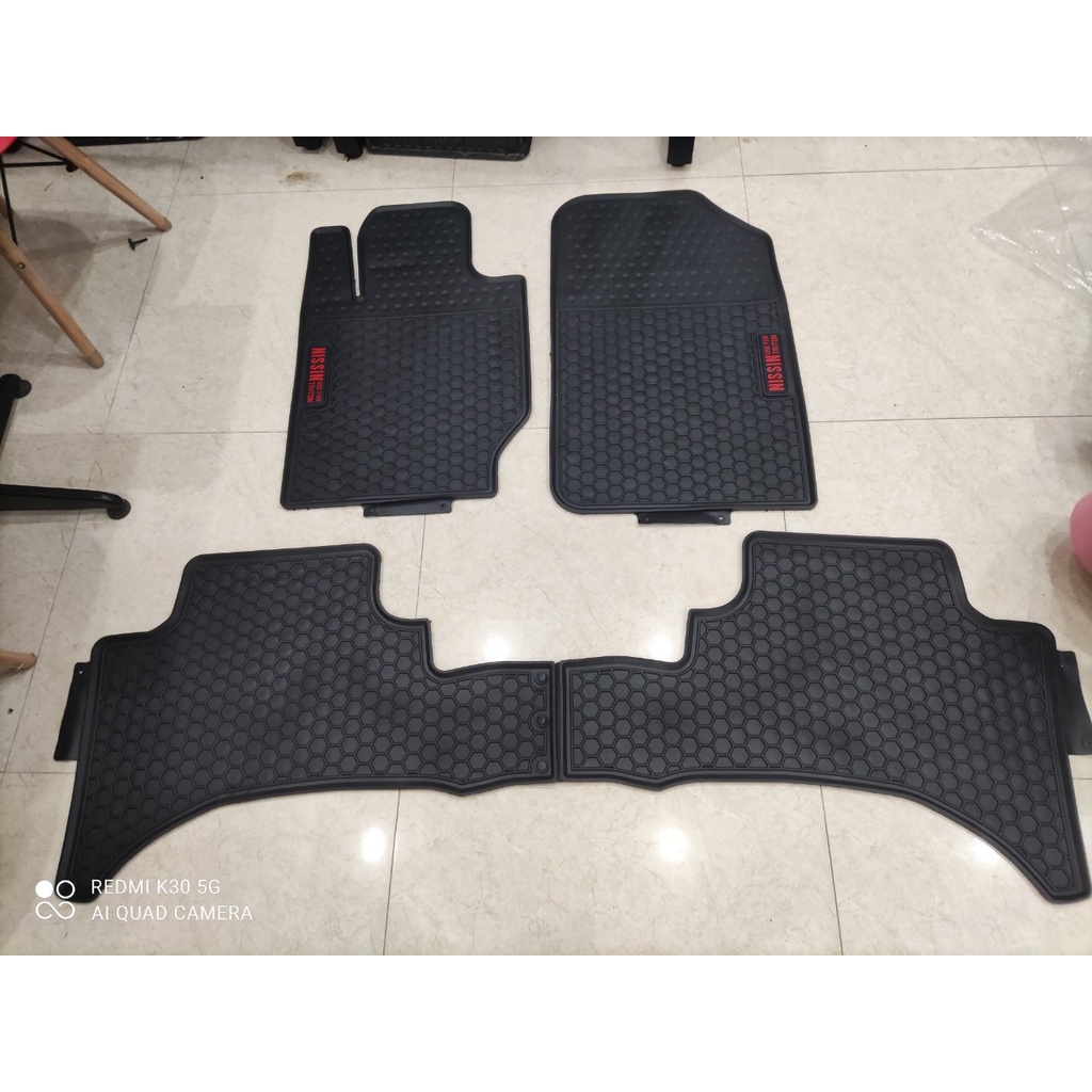 HCM- Thảm Sàn,Lót Sàn Cao Su đúc Mitsubishi Triton không mùi - hàng NISSIN