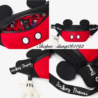 Balo,túi đeo chéo cho bé hình chuột mickey