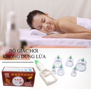 Bộ giác hơi ống hút chân không không dùng lửa