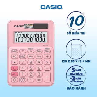 🔹 Máy Tính Để Bàn Casio Sắc Màu MS-20UC.