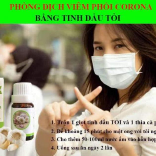 Tinh dầu tỏi nguyên chất- viện hàn lâm khcn vn