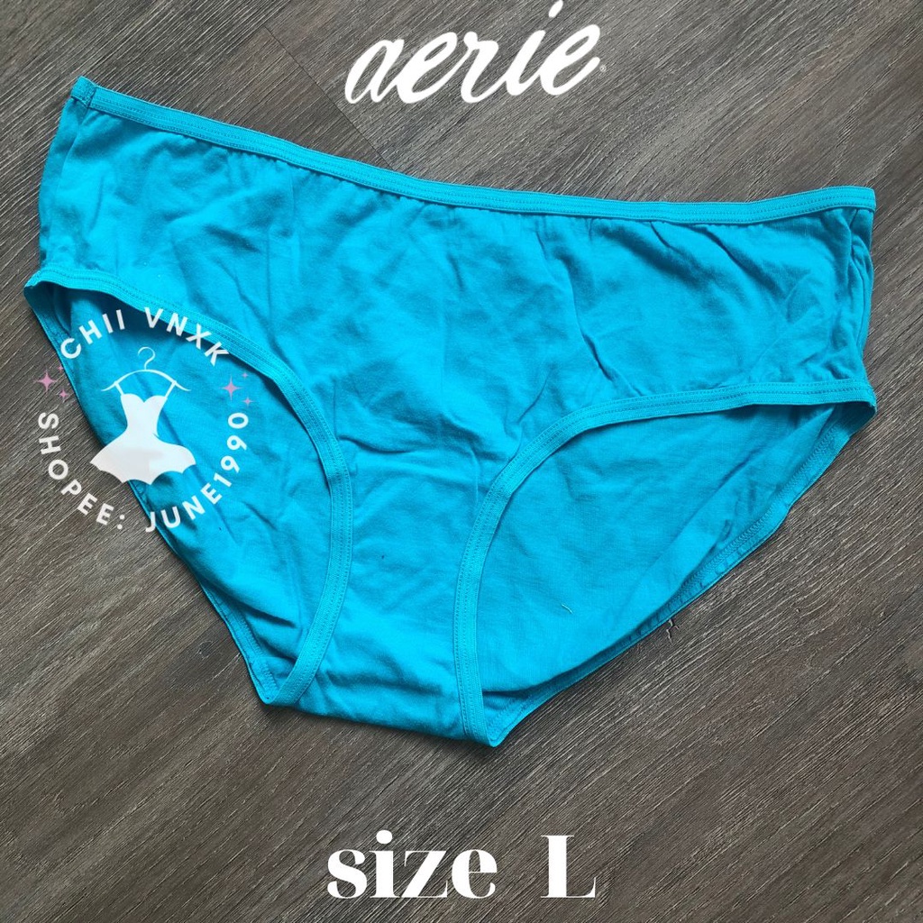 Quần lót Aerie ren cotton xuất xịn size L