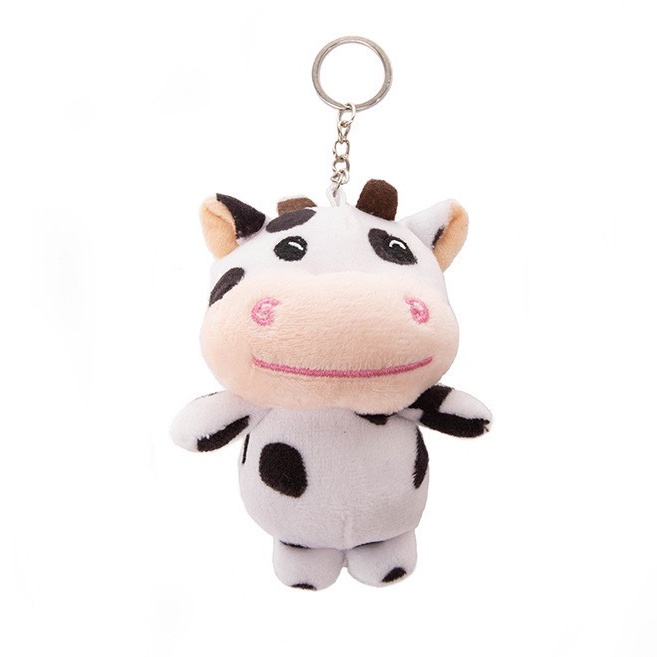 Phụ Kiện Bò Sữa Móc Treo Ba Lô Túi Xách Dễ Thương Đáng Yêu WD25